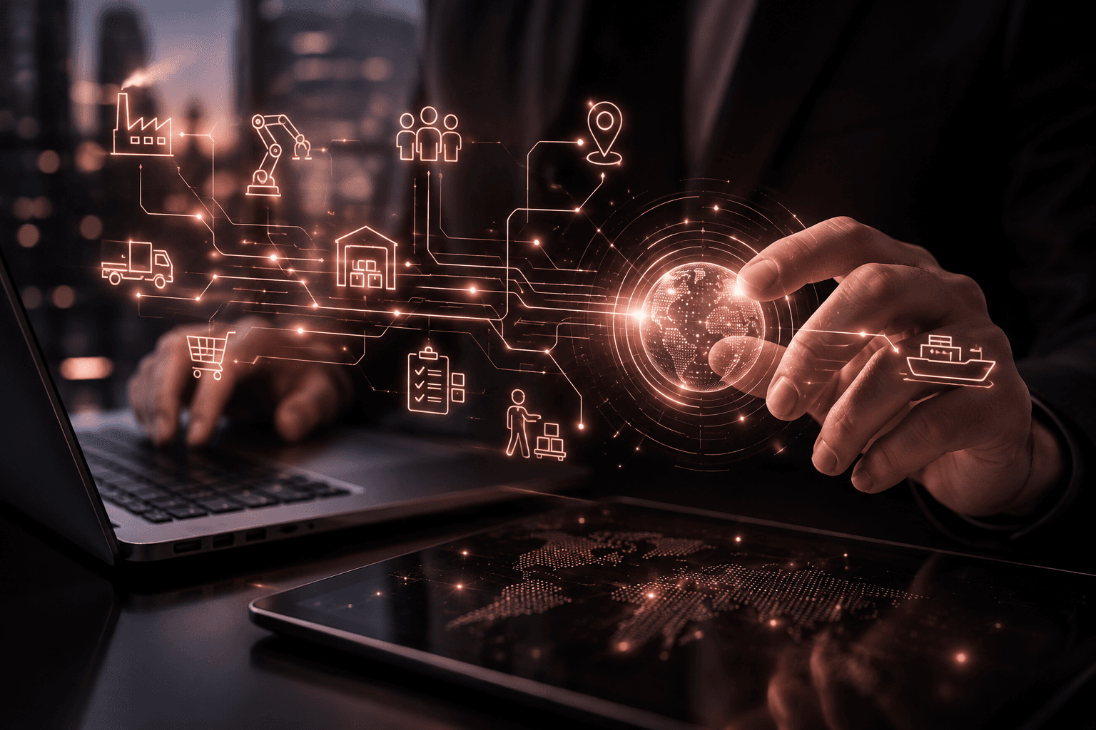 Supply chain optimization via distributed ledgers.